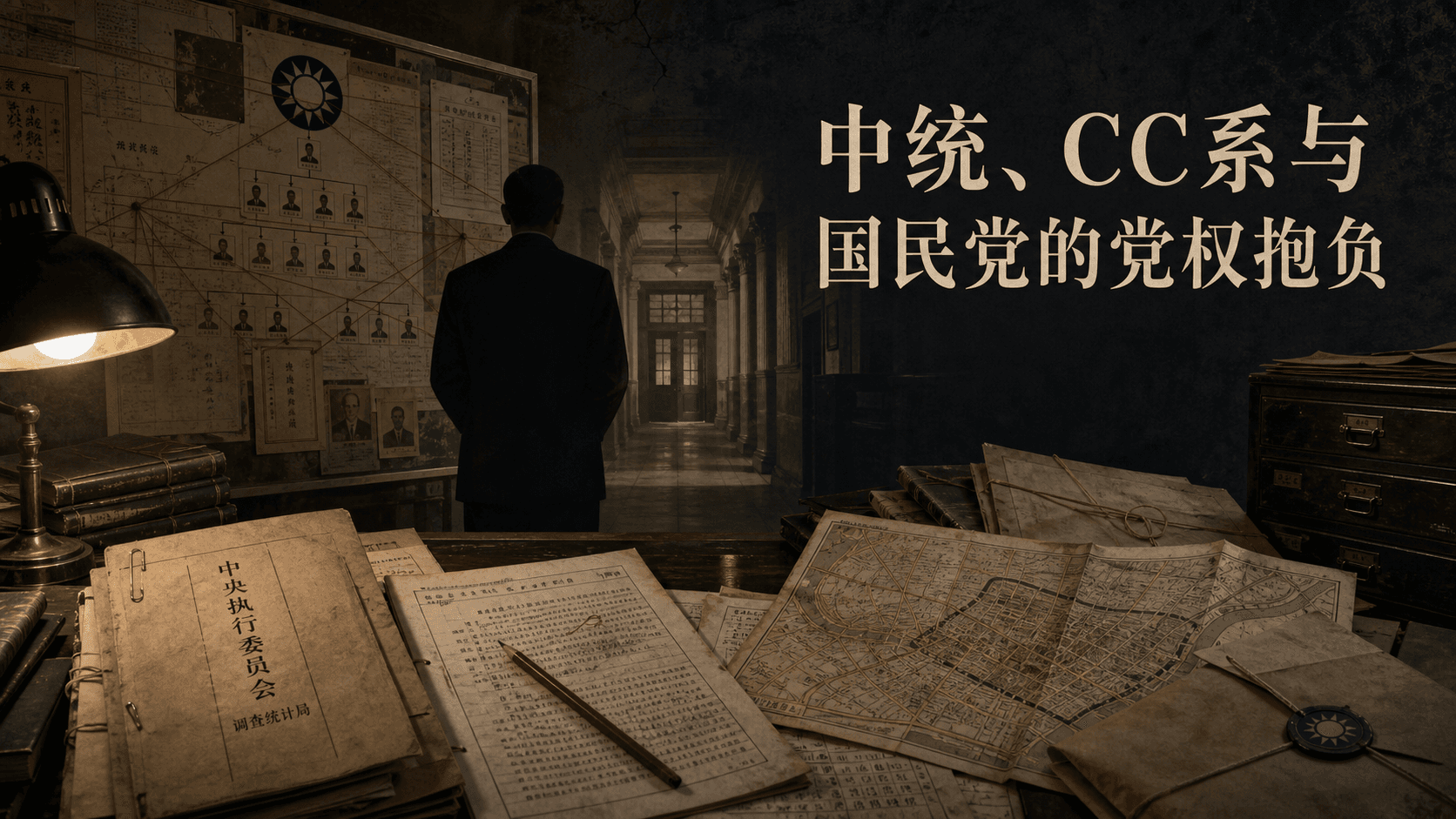 组织即国家:中统、CC系与国民党的党权抱负(1928-1956)